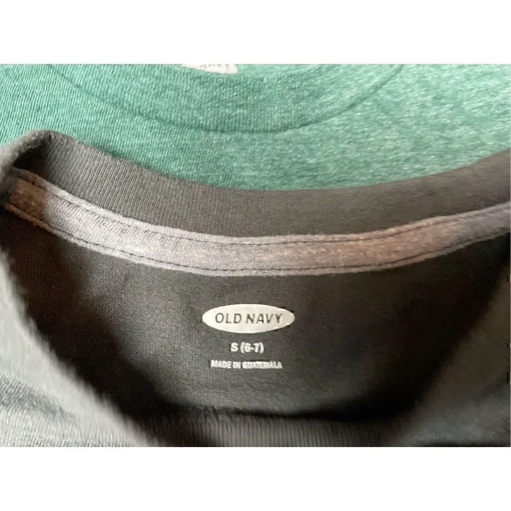 Great Used Condition Boys 4 piece size 6-7 Short Sleeve Graphic Tshirts by Old N - Picture 3 of 10